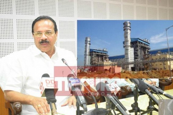 Pathetic condition of power projects in Tripura leading frequent load-shedding : Union Minister displeased over Monarchakâ€™s poor production, incomplete projects under Tripura Govt